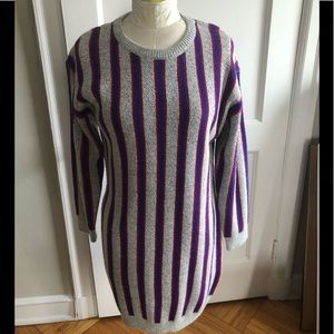 English Factory striped sweater dress